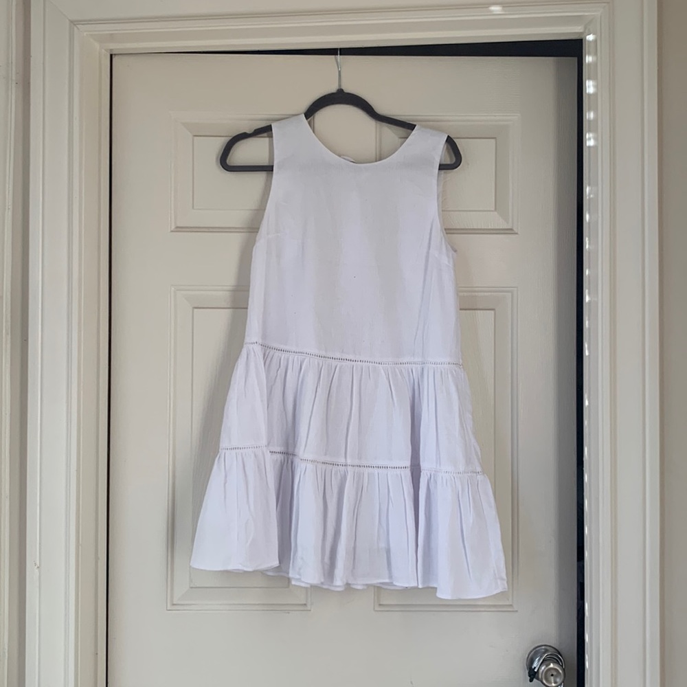 Cute white sundress